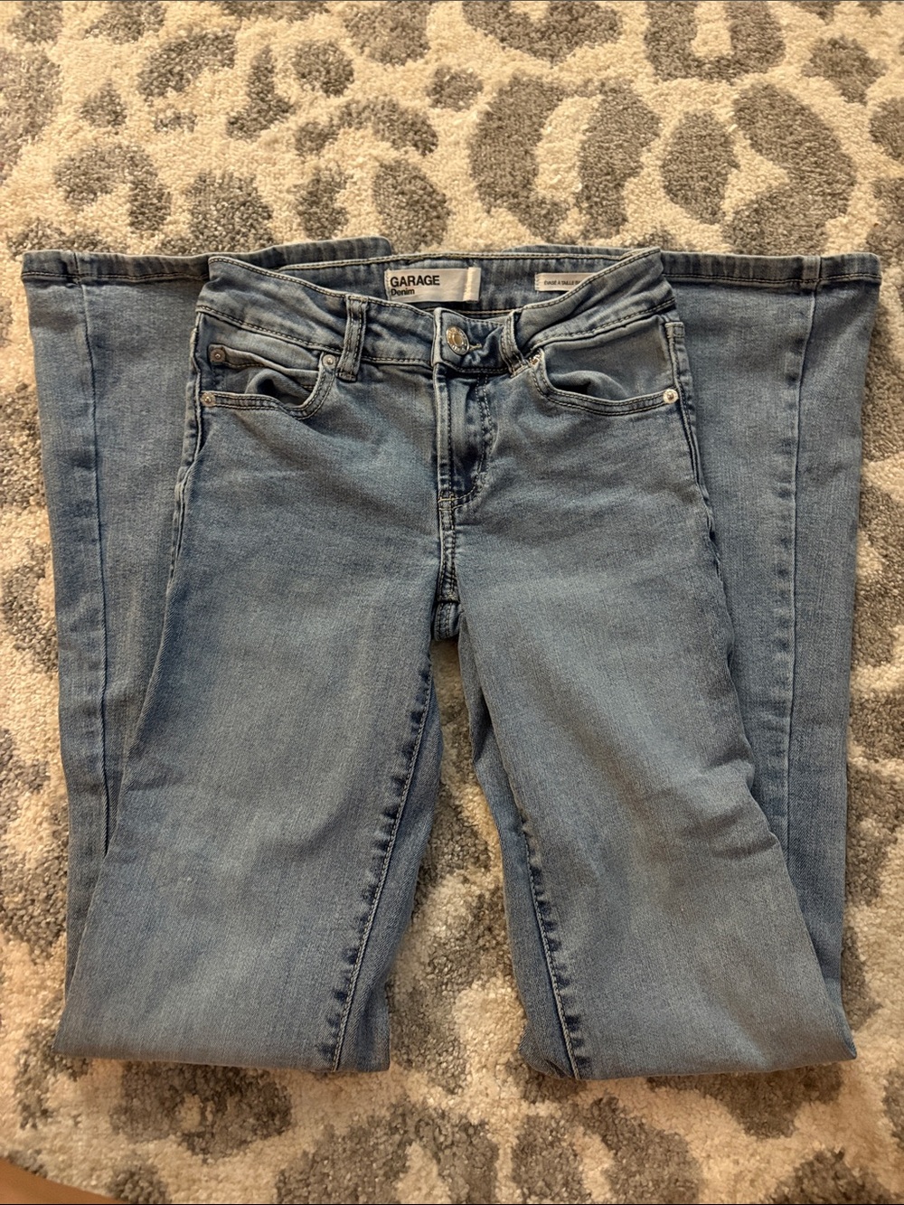 Garage Women's Blue Flare Jeans